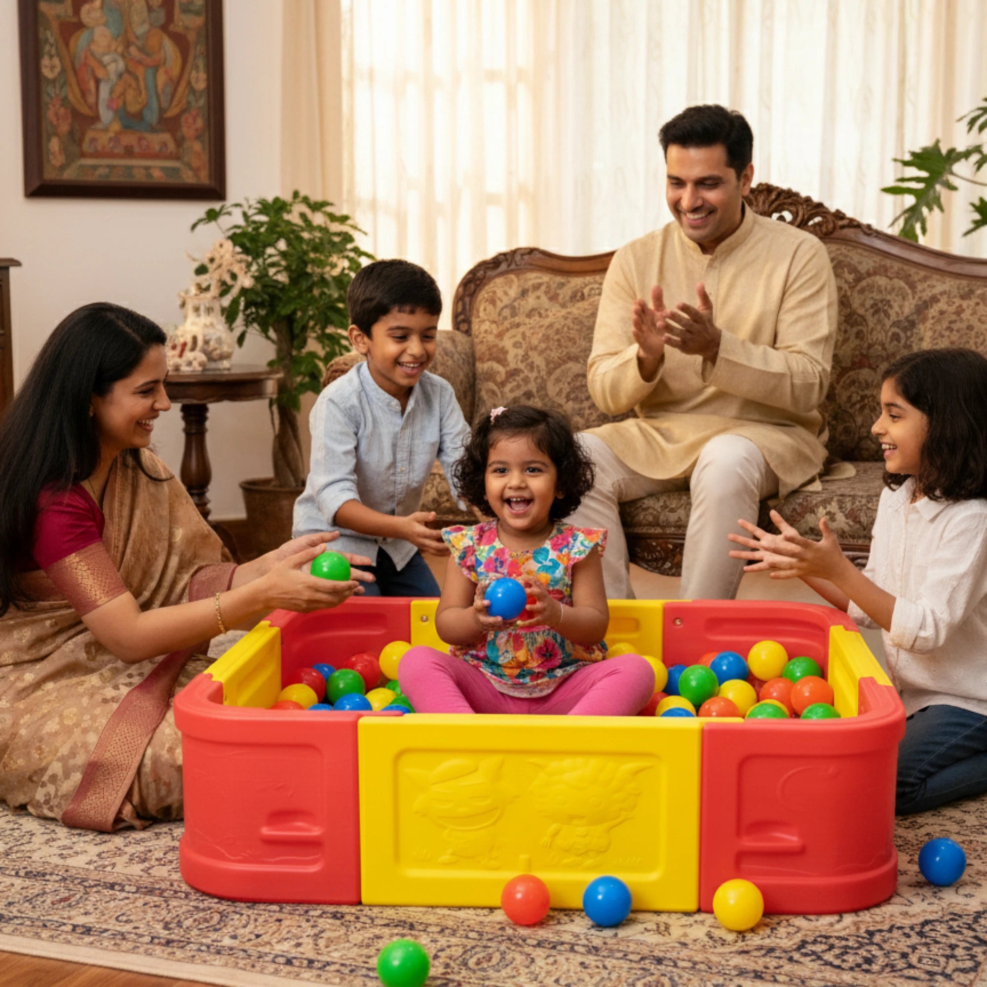 Ball Pool Set with 300–500 Balls