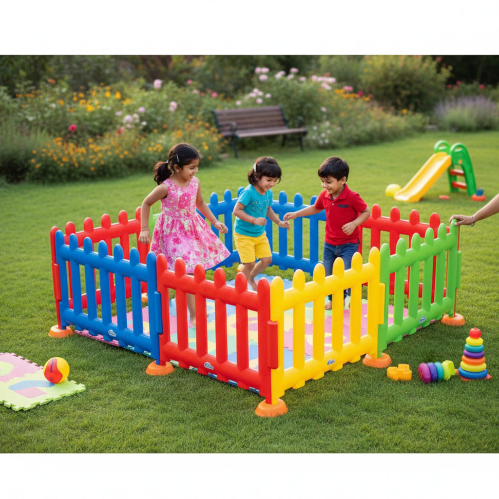 Colorful Kids Playzone Fencing – Set of 5