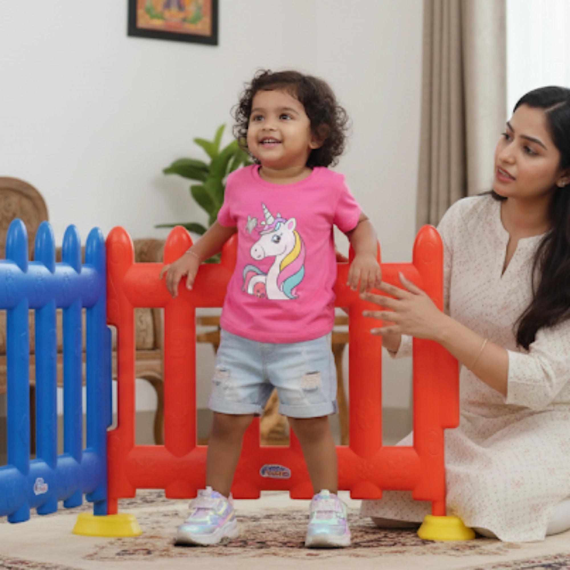 Colorful Kids Playzone Fencing – Set of 5