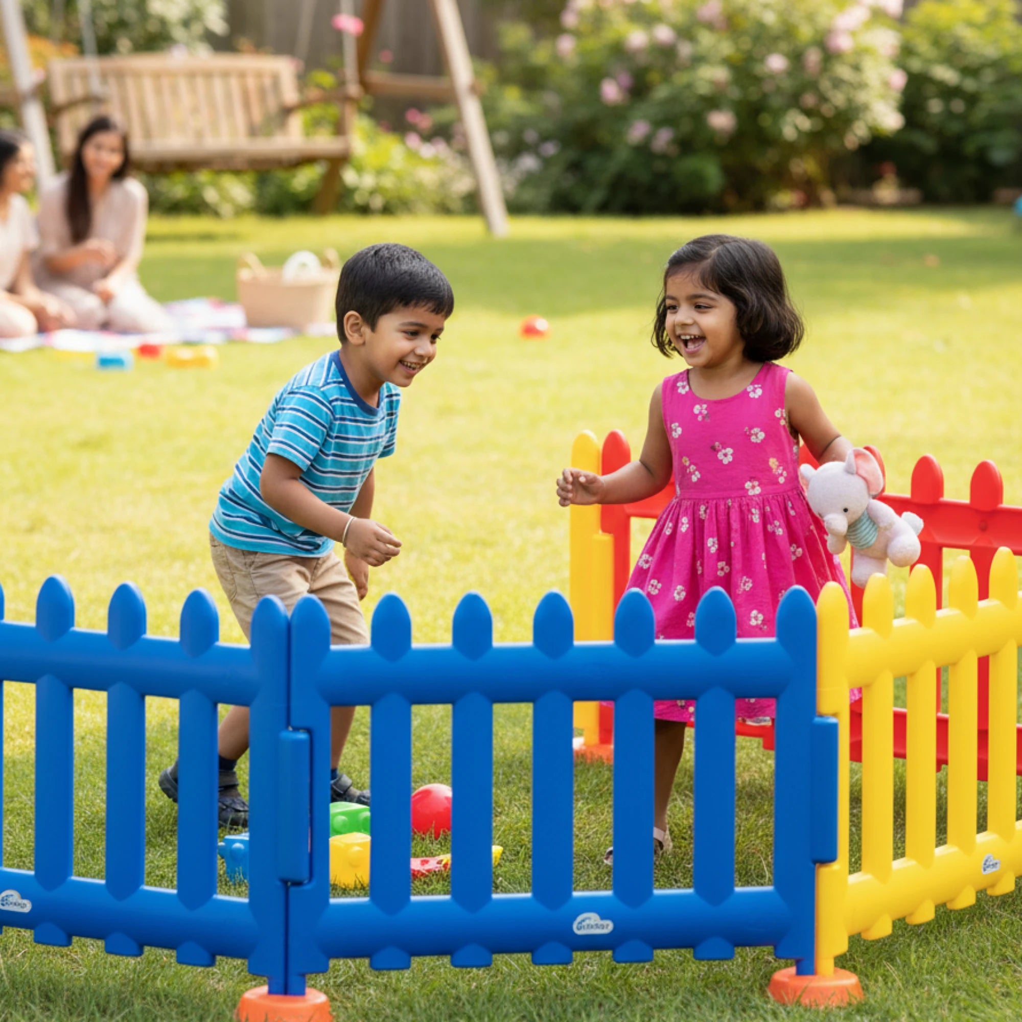 Colorful Kids Playzone Fencing – Set of 5