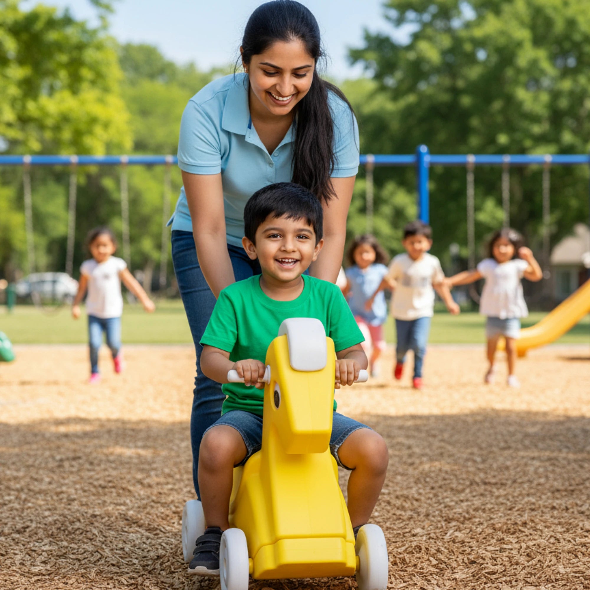 Zoozi MII Ride On 2 in 1